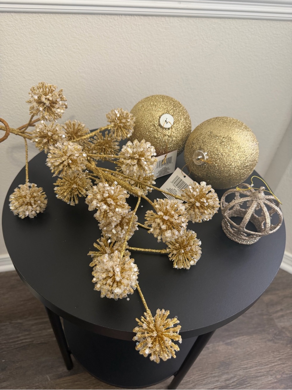 Gold Christmas Tree Decor Bundle